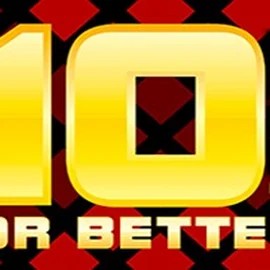 10s or Better slot logo by 1x2gaming at Rizz Casino10s or Better