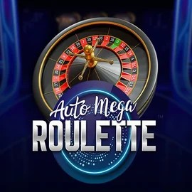 Auto Mega Roulette slot visual from Pragmatic Play available on rizzcasinoo.nl