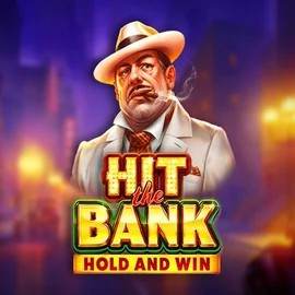 Hit The Bank Hold and Win slot logo by Playson at Rizz CasinoHit The Bank Hold and Win