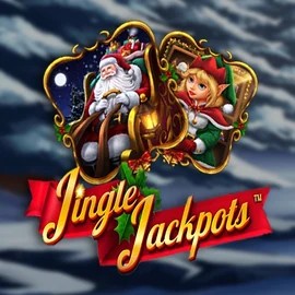 Jingle Jackpots logo by Dragon Gaming Rizz Casino