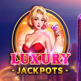 Luxury Jackpots logo by Triple Cherry Rizz Casino