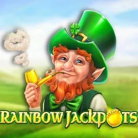 Rainbow Jackpots logo – Jackpots by Red Tiger Gaming at Rizz Casino