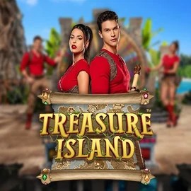 Treasure Island logo by Pragmatic Play at Rizz Casino